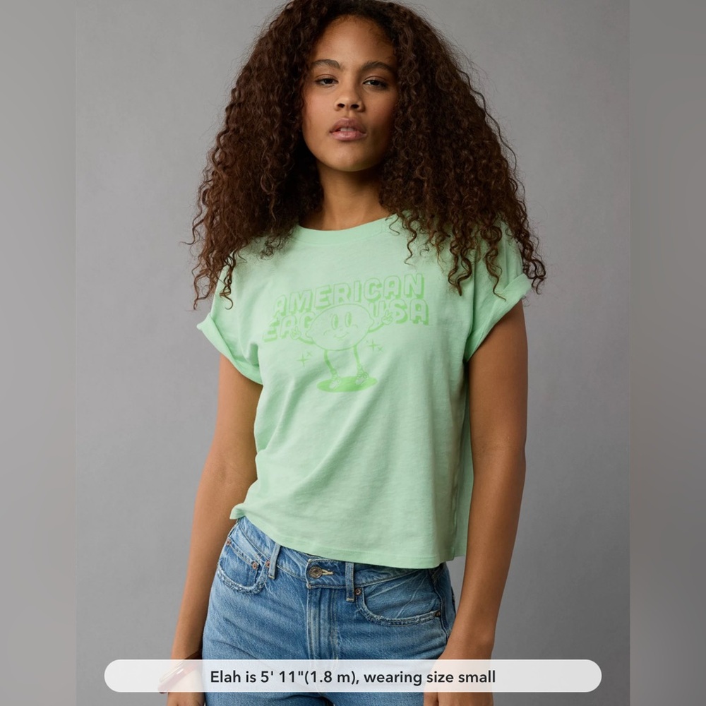 AE Classic Graphic T-Shirt Green